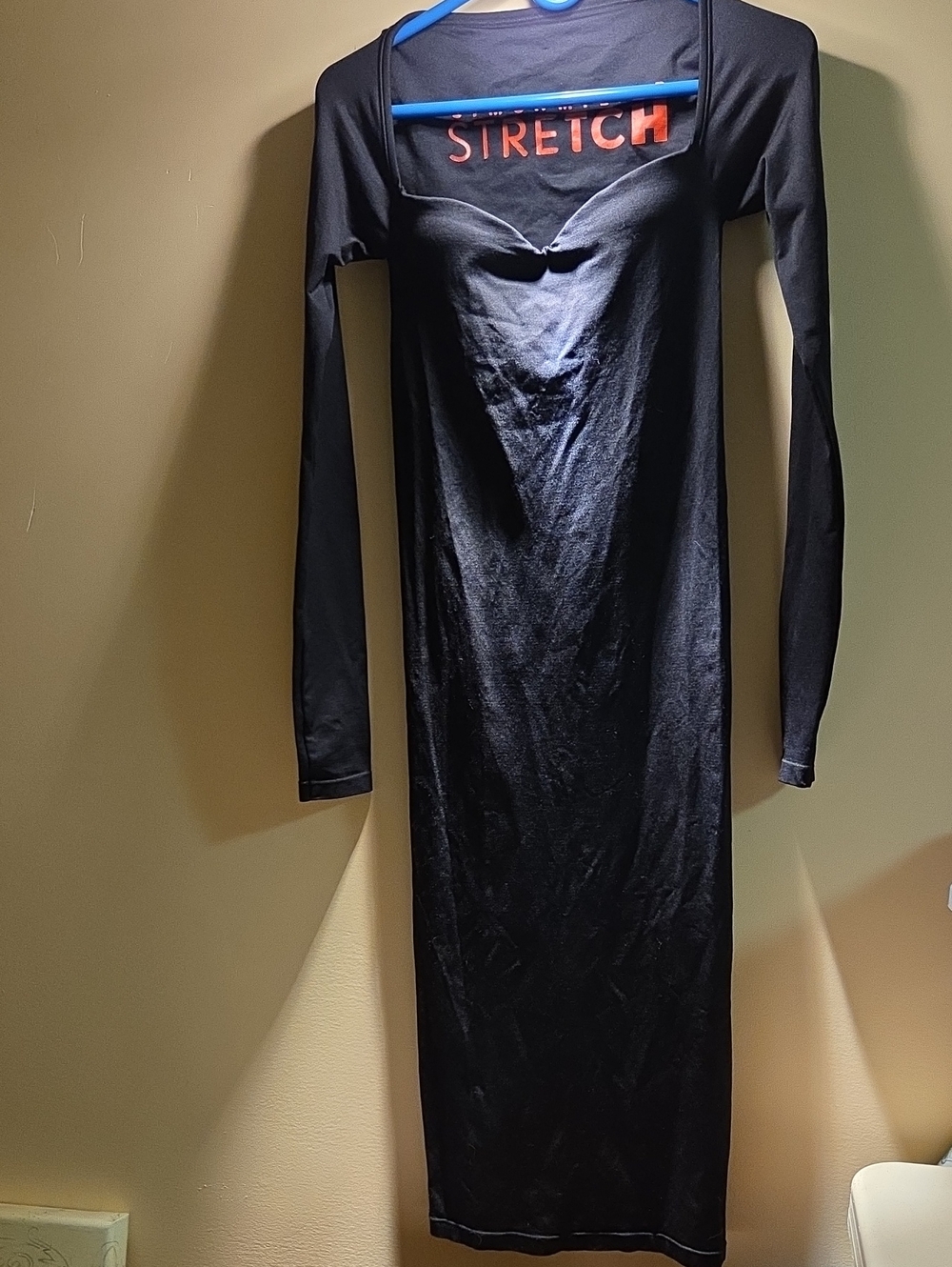 Simon Miller Black Long-Sleeve Bodycon Maxi Dress